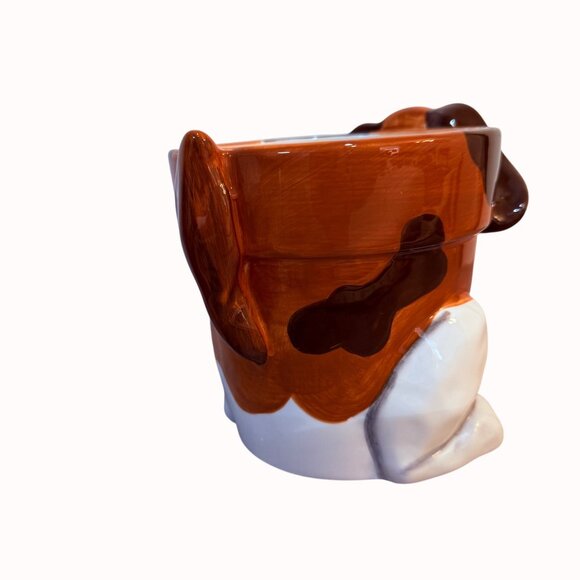 Whimsy Beagle Dog Planter Decorative Plant Holder Puppy Pot Bone Indoor Outdoor - Picture 11 of 12